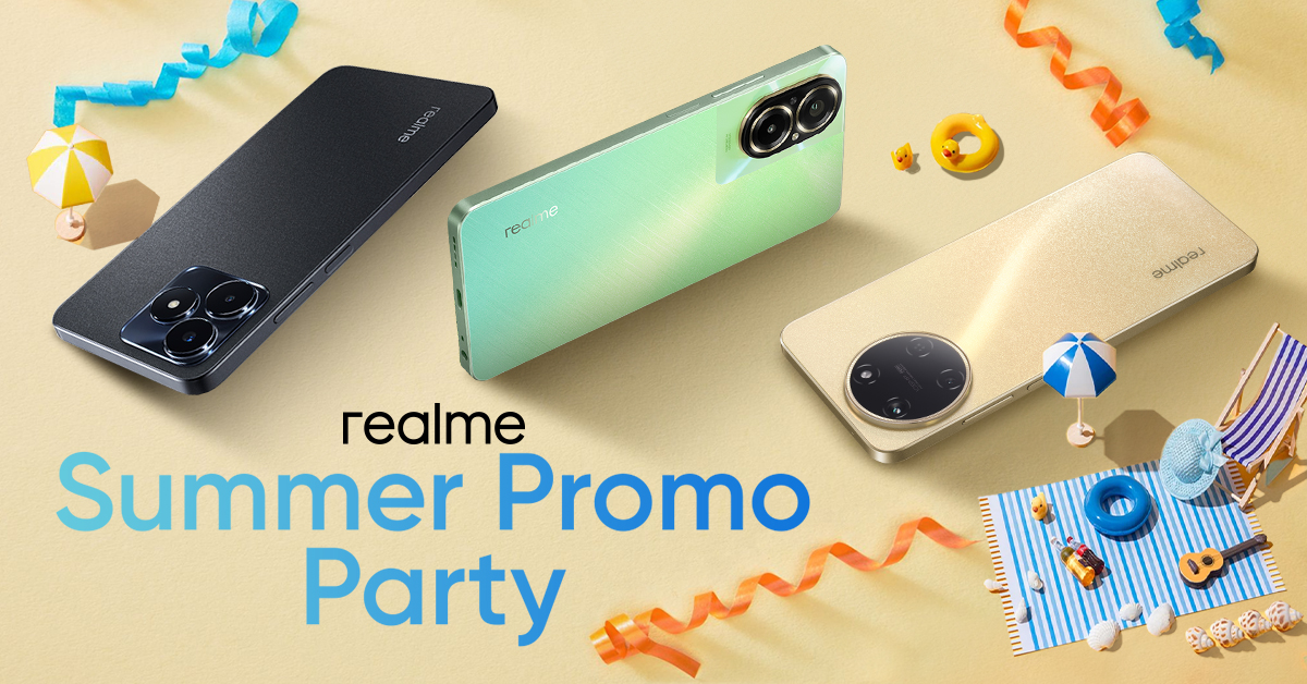 realme’s Summer Promo Party is Here, and Everyone’s Invited