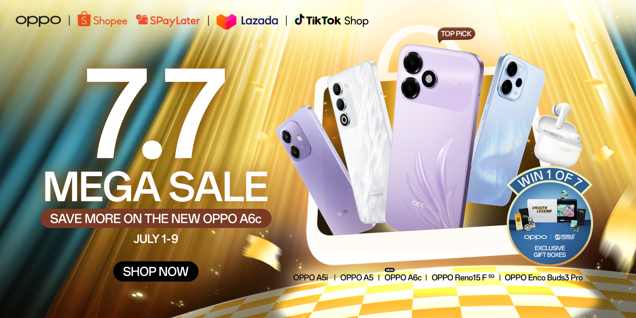 OPPO’s 7.7 Sale Brings Huge Discounts, Exclusive Freebies, and MLBB Prizes