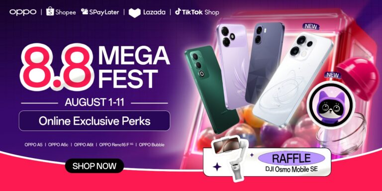 Get a chance to score a DJI Osmo Mobile SE at OPPO’s 8.8 Sale