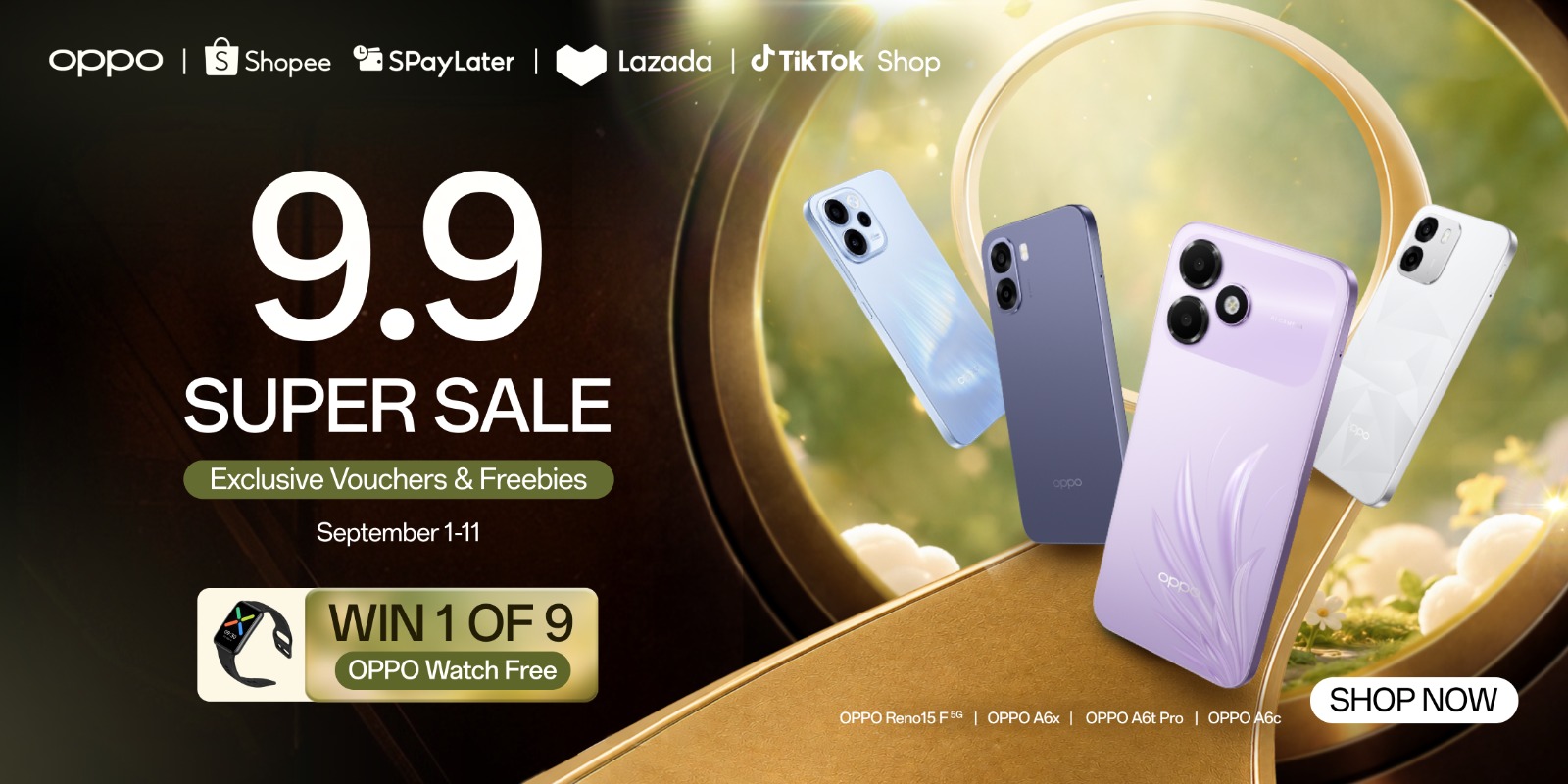 OPPO Announces 9.9 Sale With Discounts of Up to ₱10,000 in the Philippines