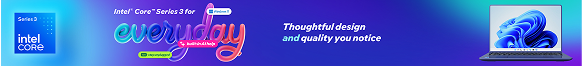 Intel Core Series 3 for everyday