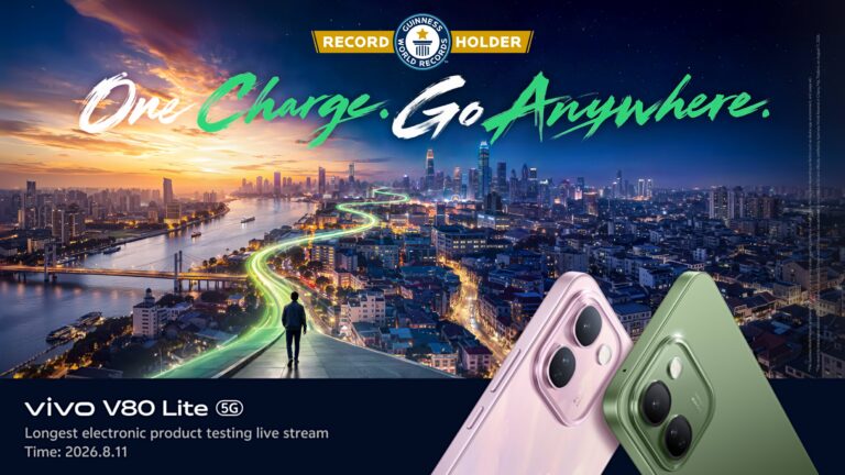 vivo V80 Lite sets world record with 32-hour livestream