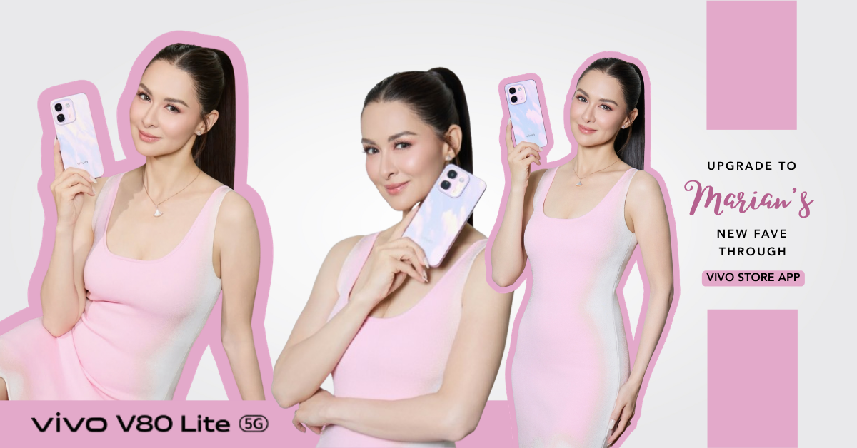 Upgrade to Marian’s new fave vivo V80 Lite on vivo Store app